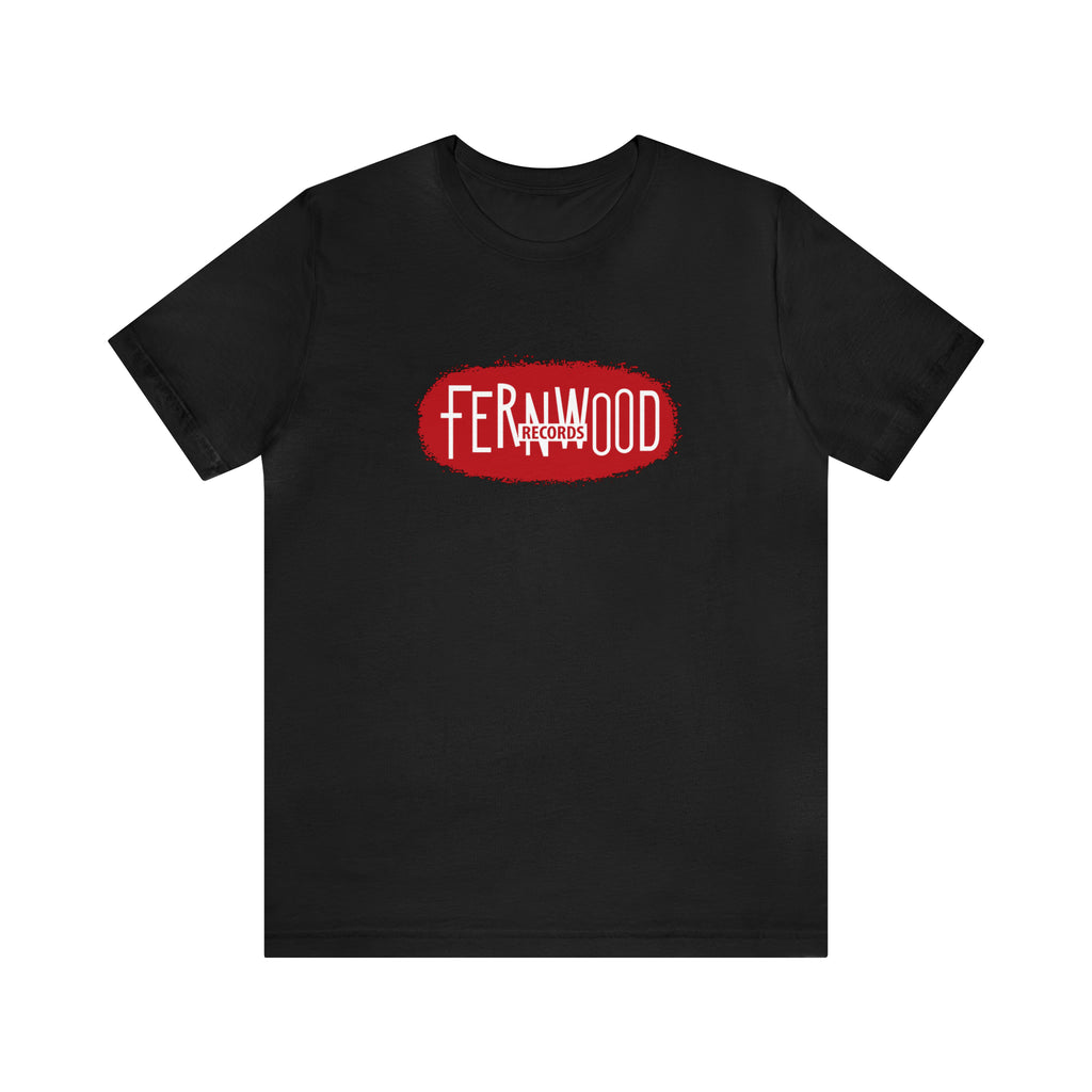 Fernwood Records Unisex Premium Cotton Men's T-shirt Black