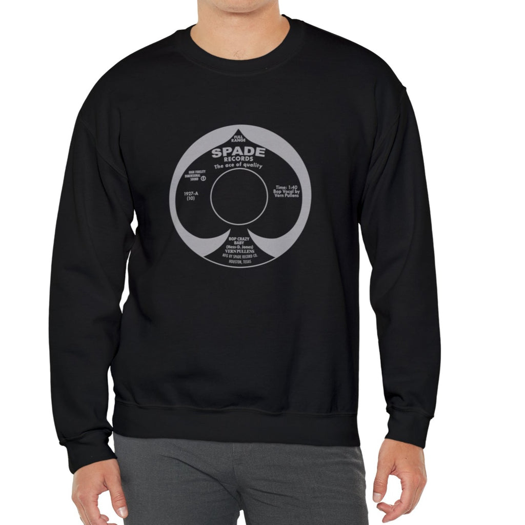 Spade Records Black Unisex Sweatshirt