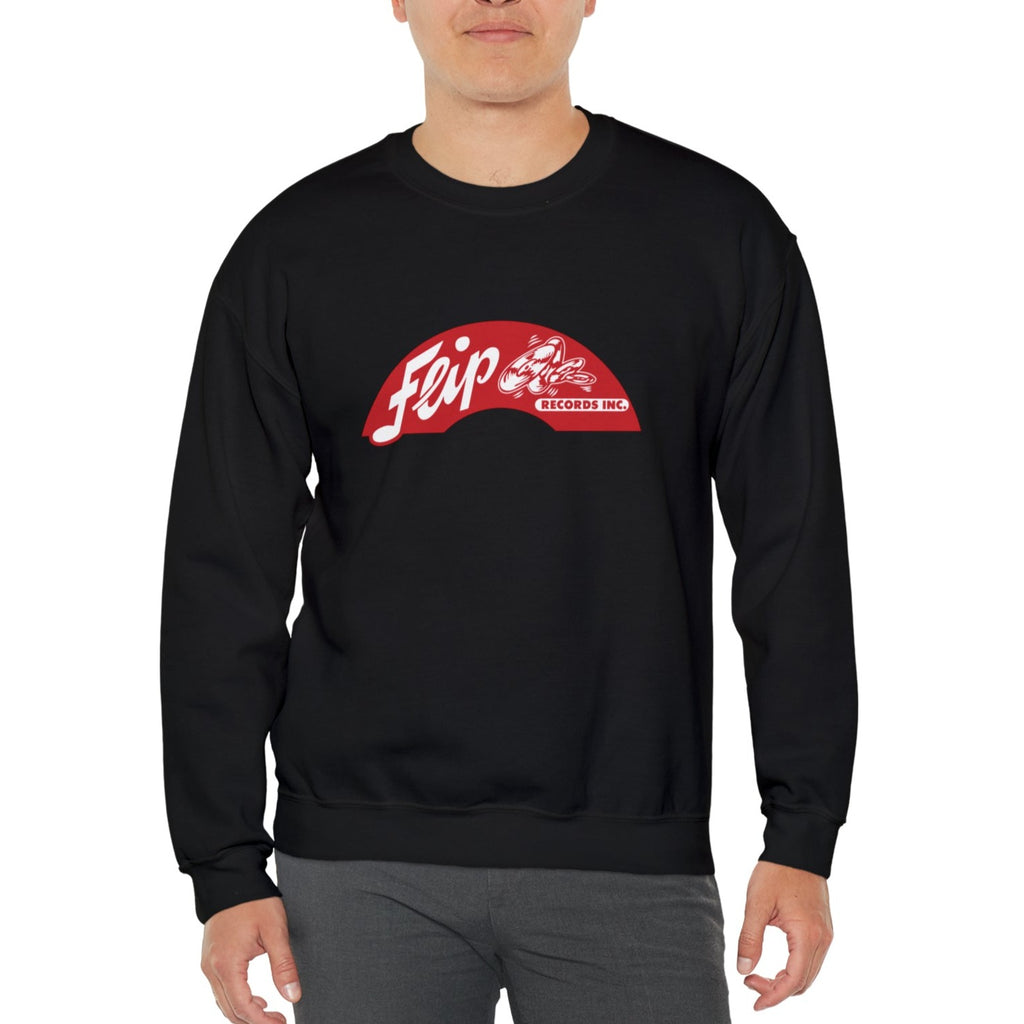 Flip Records Black Unisex Sweatshirt