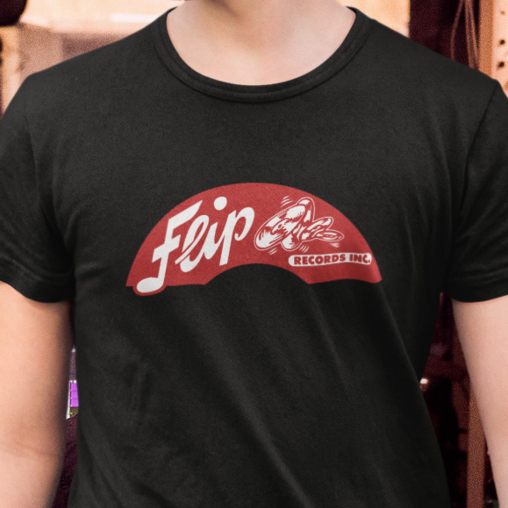 Flip Records Unisex Premium Cotton Men's T-shirt