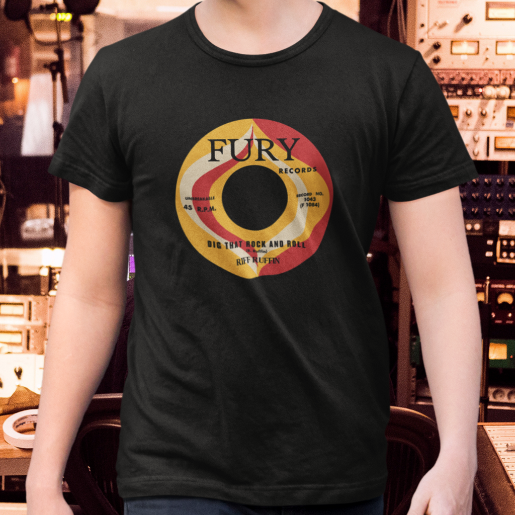 Fury Records Unisex Premium Cotton Men's T-shirt