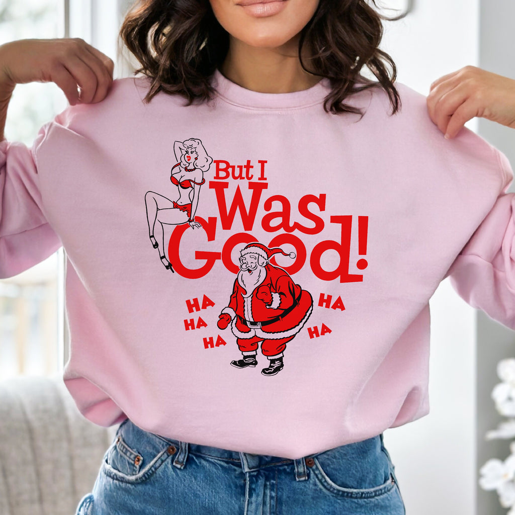 She Wasn’t Good This Year - Christmas - Women's Unisex Sweatshirt
