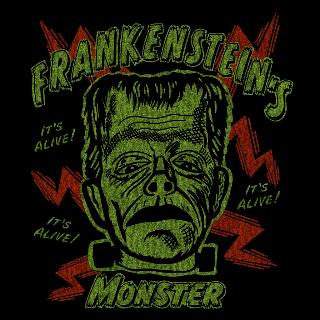 Classic Frankenstein's Monster Halloween Horror Men's Sweatshirt
