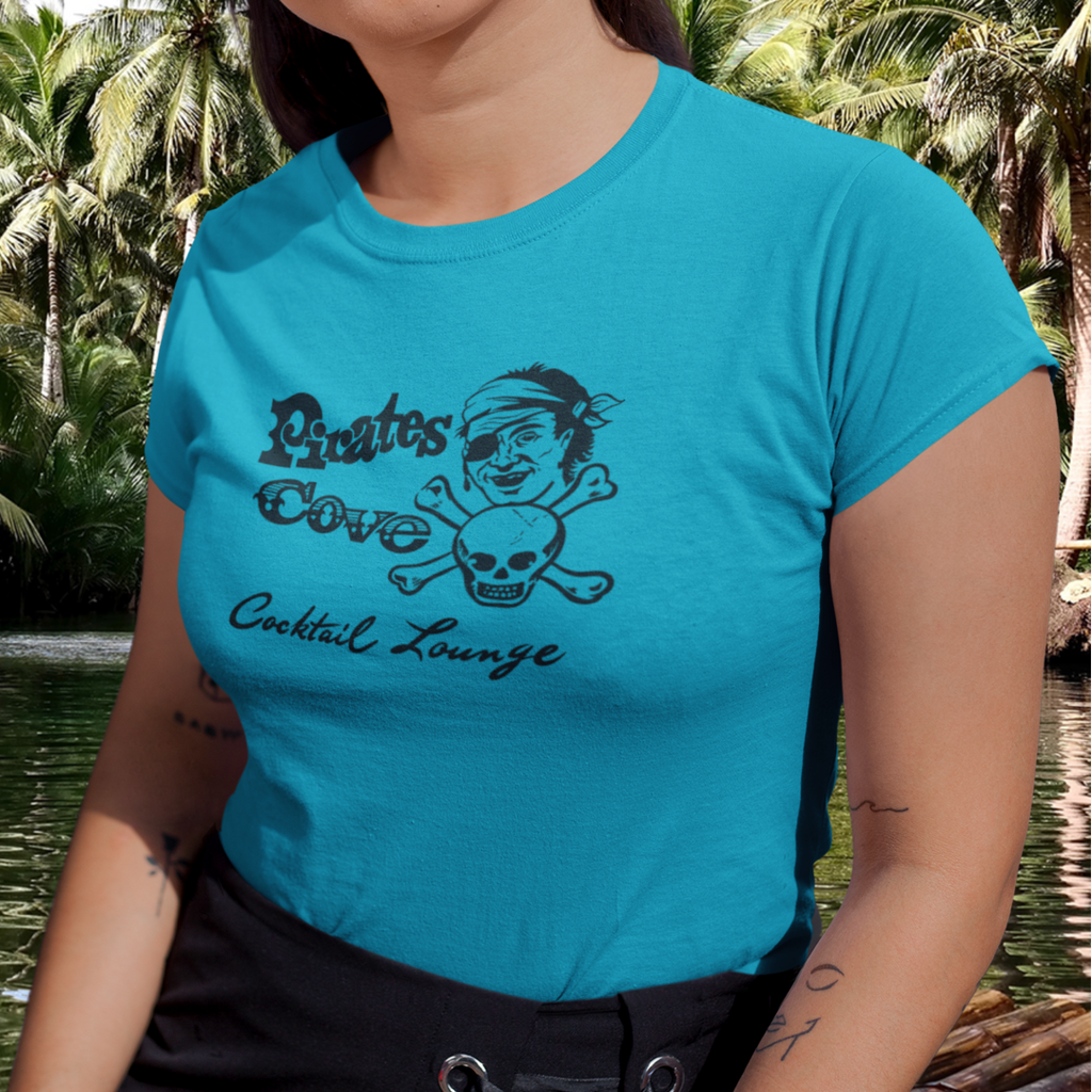The Pirate Cove Cocktail Lounge Vintage Reproduction Women's T-shirt