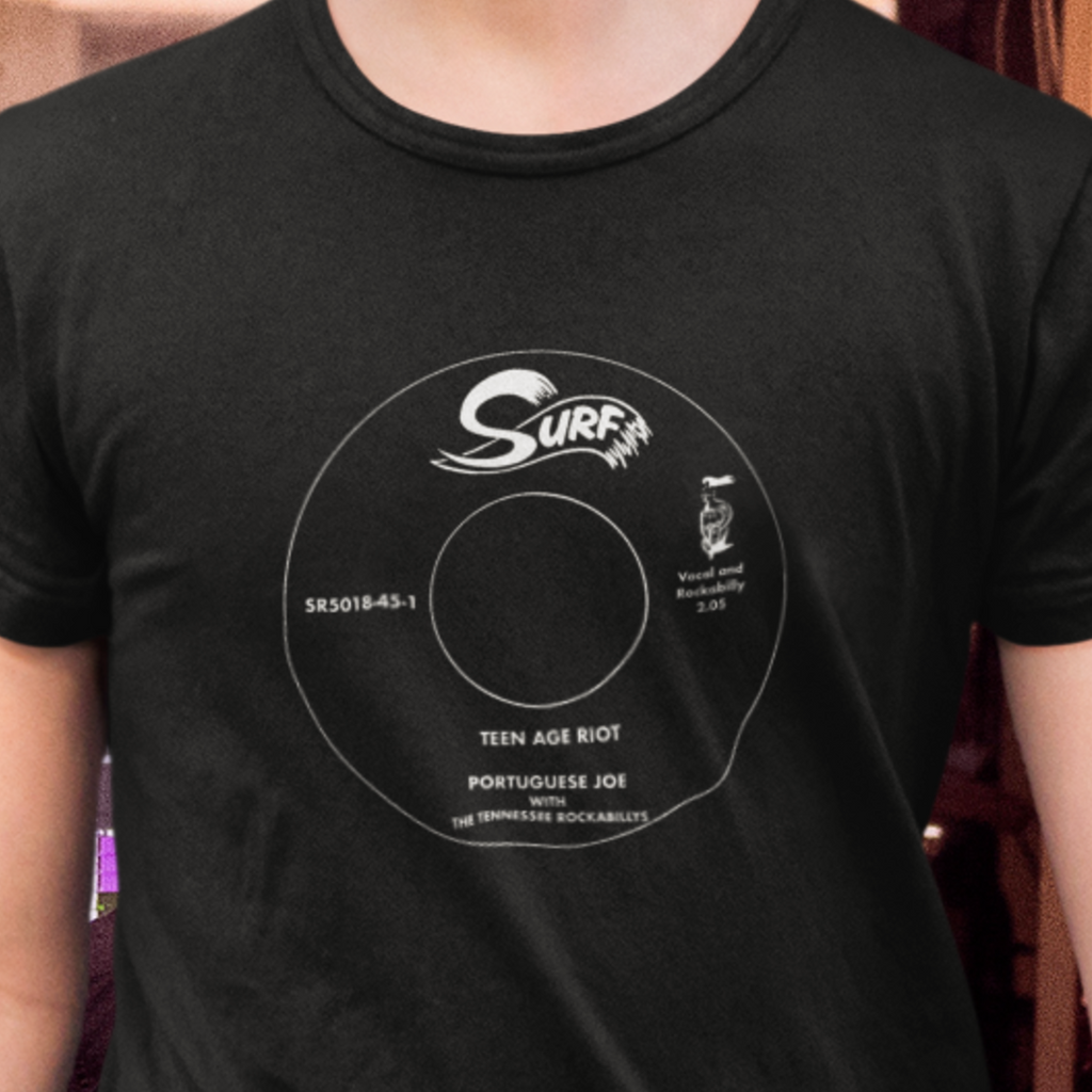 Surf Records Unisex Premium Cotton Men's T-shirt