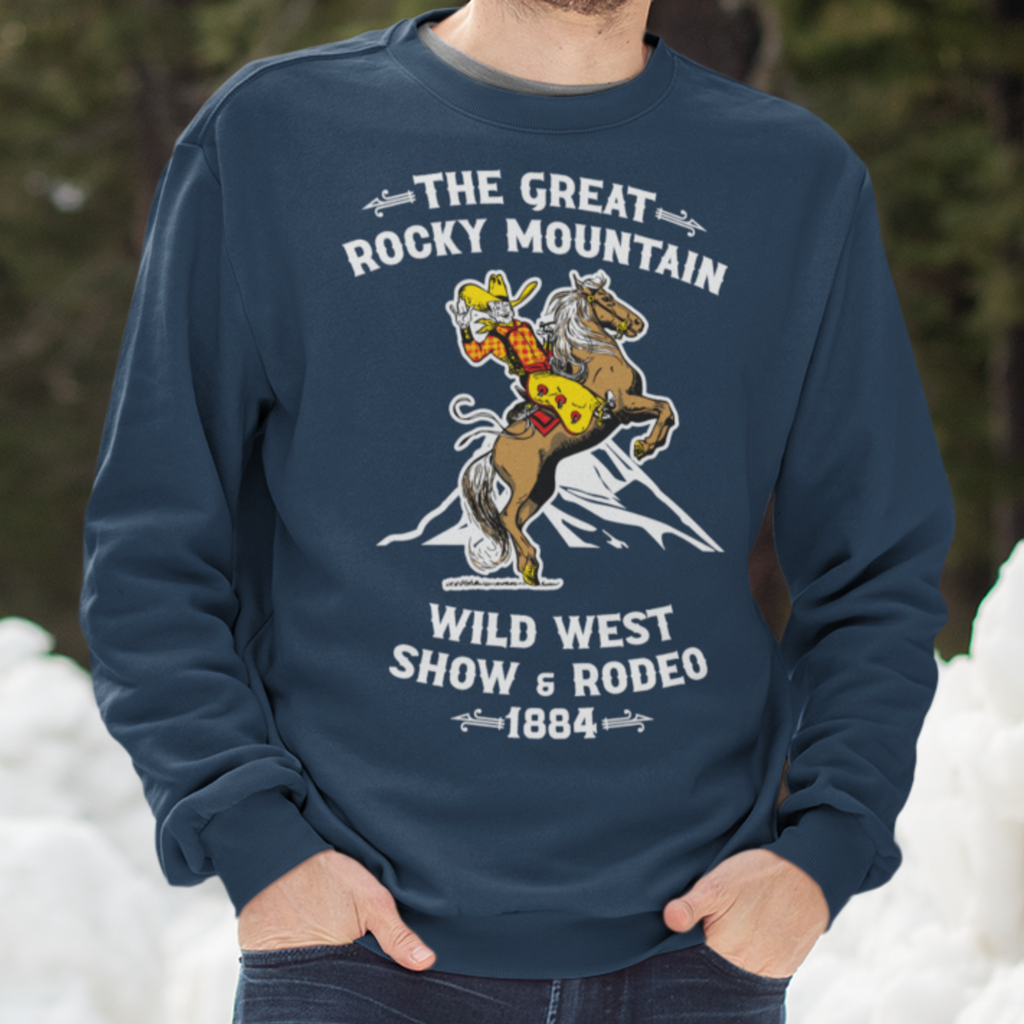 The Great Rocky Mountain Wild West Show Unisex Premium Sweatshirt