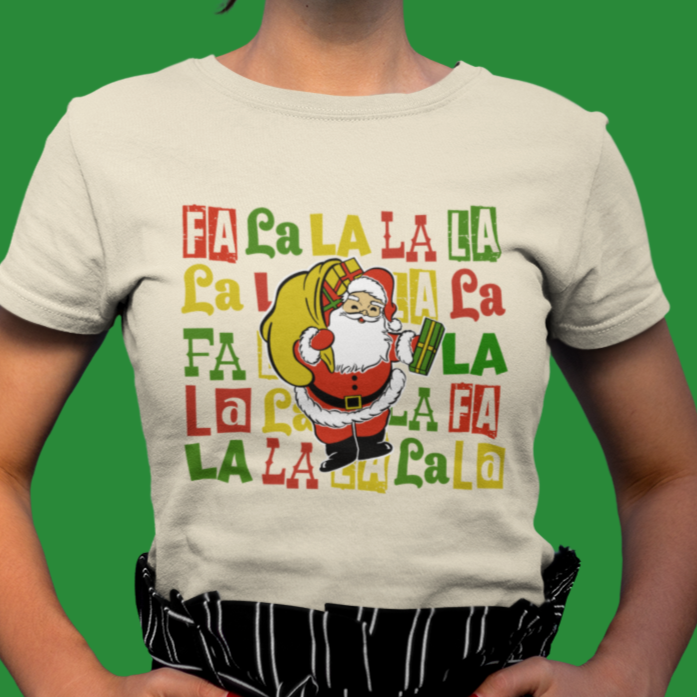 Santa Fa La La La La Christmas - Women's T-shirt