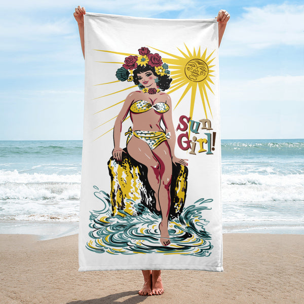 See 50+ retro bath towels from the 1950s - Click Americana