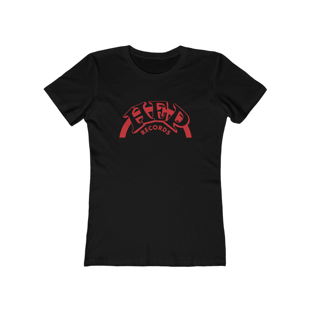 Hep Records Premium Cotton Women's T-shirt Solid Black