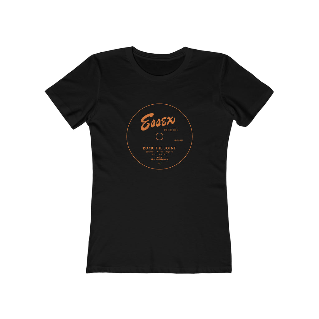 Essex Records Premium Cotton Women's T-shirt Solid Black