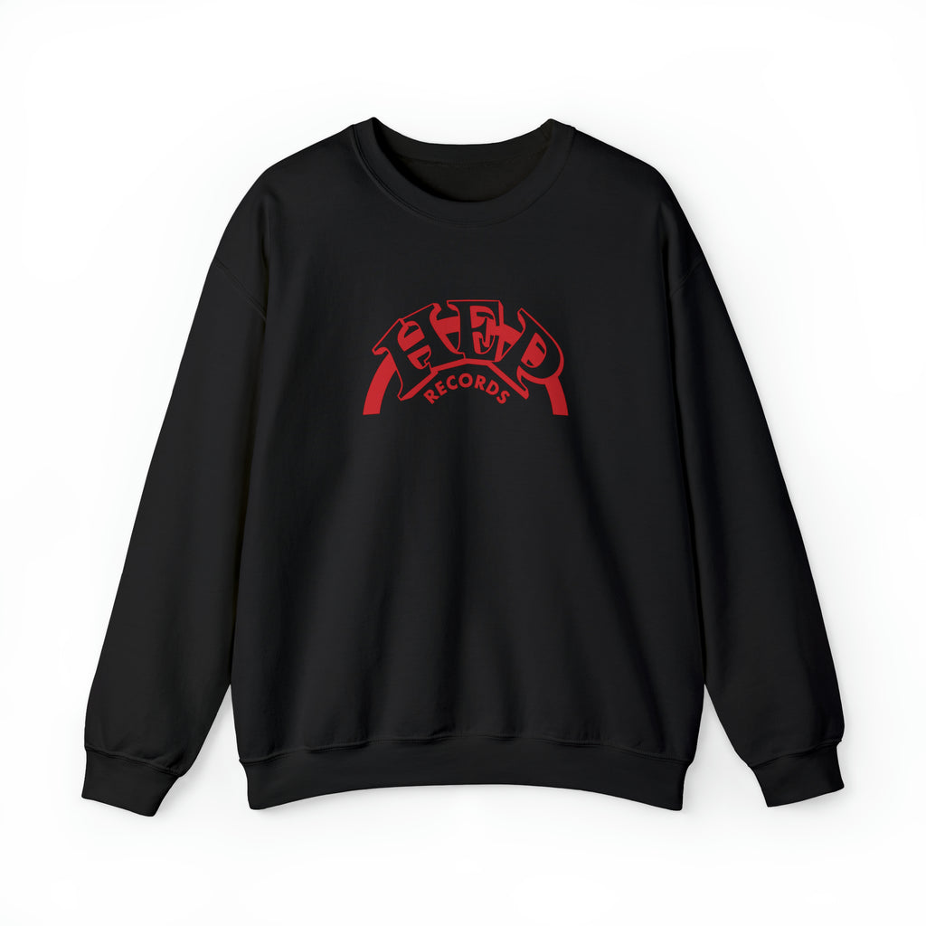 Hep Records Women's Black Unisex Sweatshirt Black