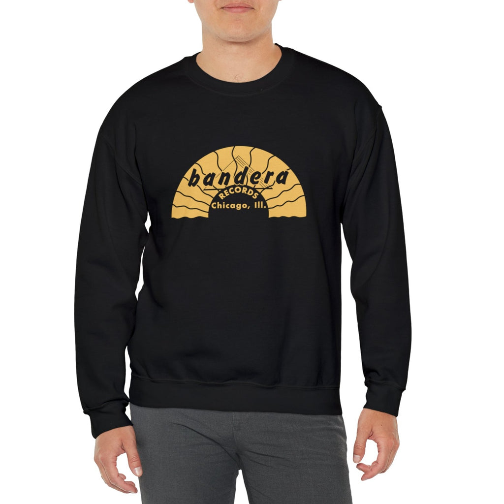Bandera Records Unisex Black Sweatshirt