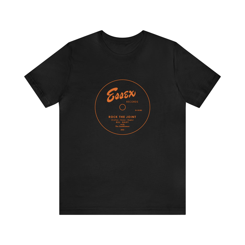 Essex Records Unisex Premium Cotton Men's T-shirt Black
