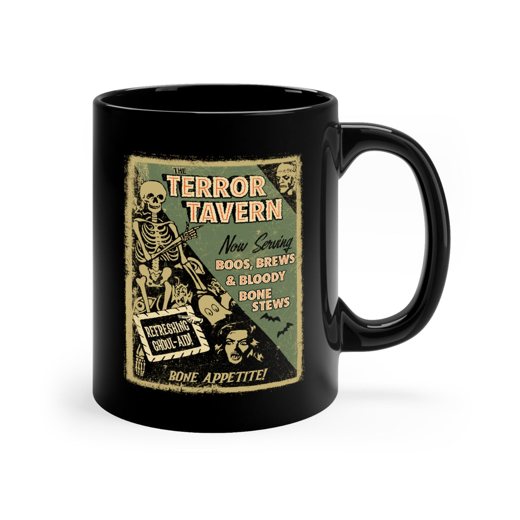 Terror Tavern Horror 11oz Black Mug