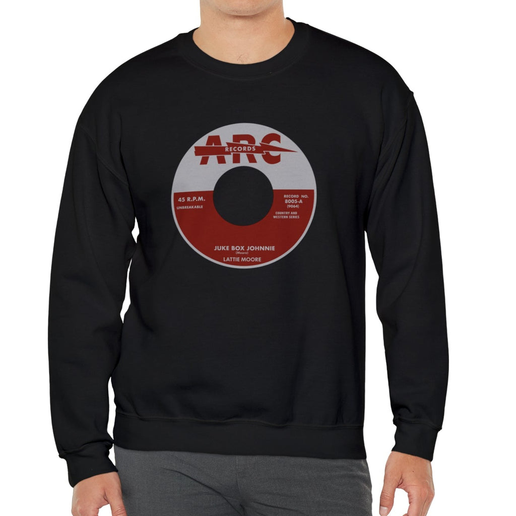 Arc Records Unisex Black Sweatshirt