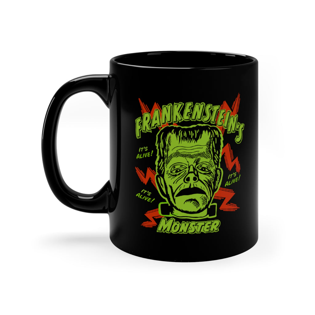 Frankenstein's Monster 11oz Black Mug 11oz