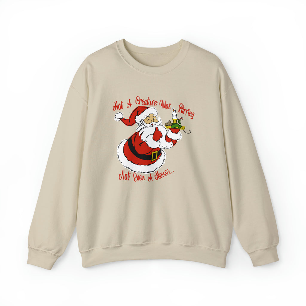 Santa - Night Before Christmas - Women's Unisex Sweatshirt Sand