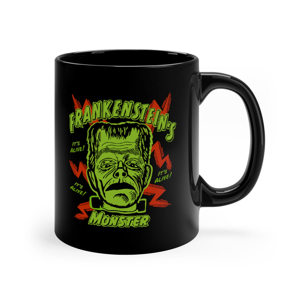 Frankenstein's Monster 11oz Black Mug