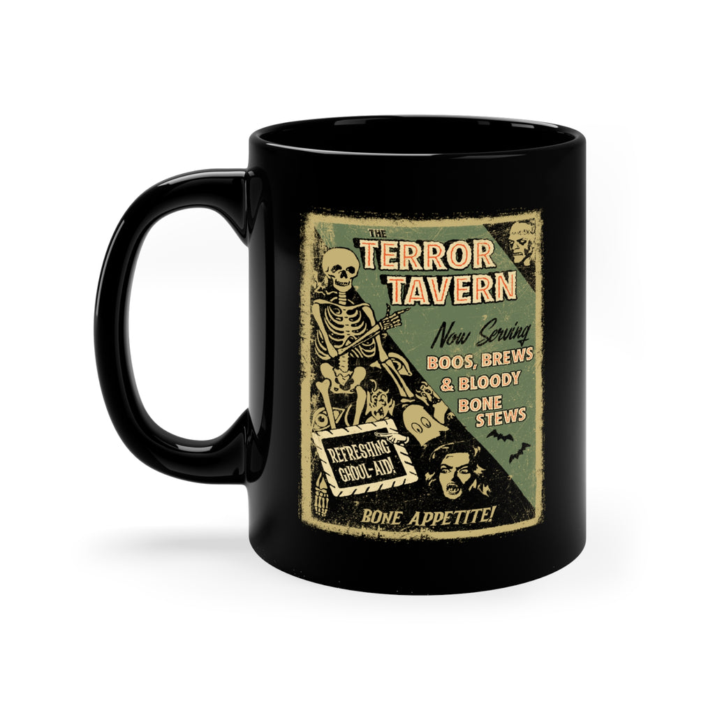 Terror Tavern Horror 11oz Black Mug 11oz