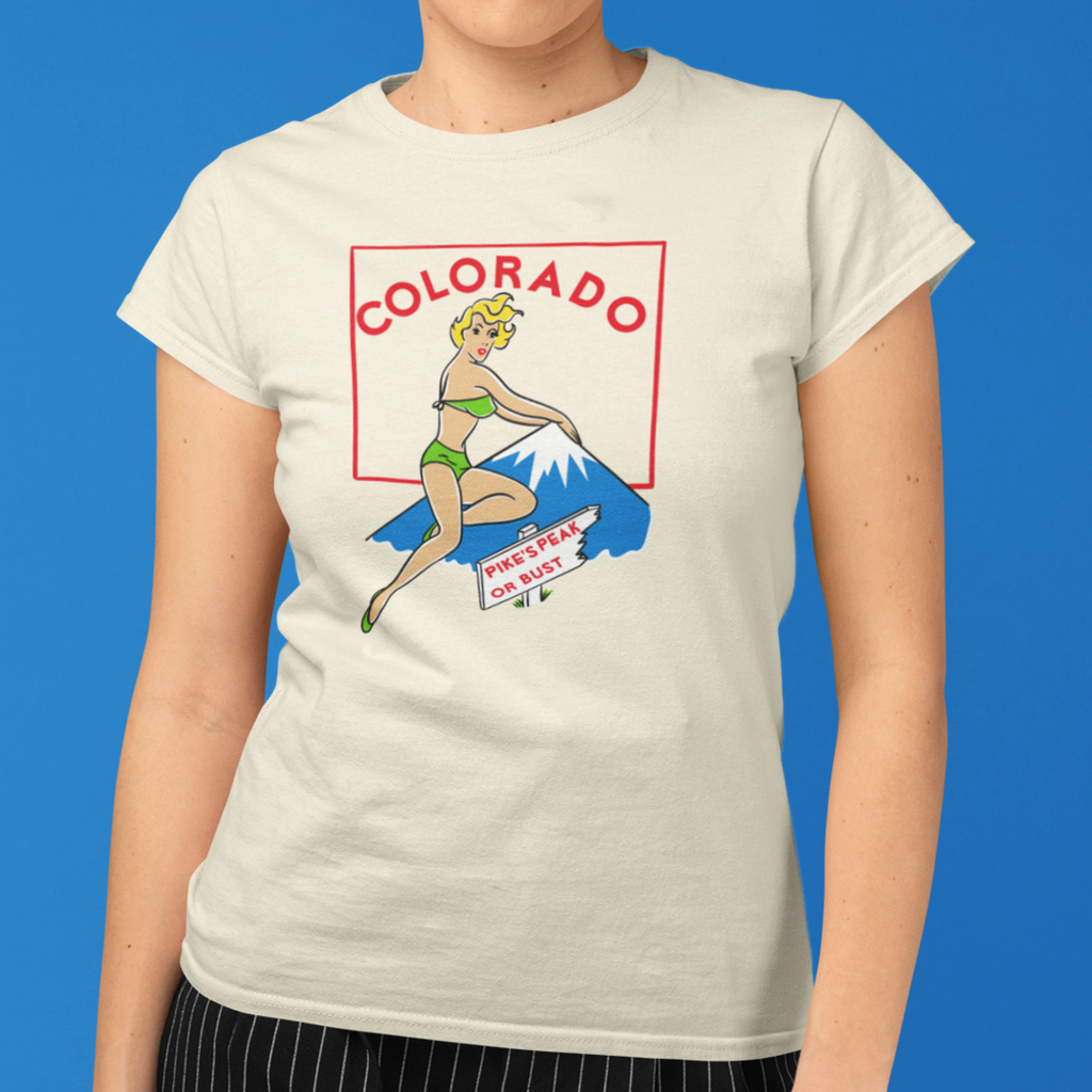 Colorado Pinup Retro Women's T-shirt