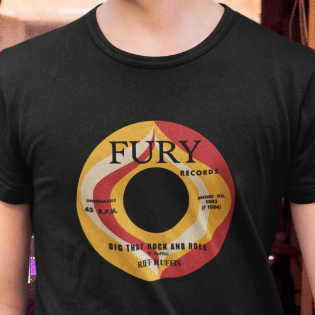 Fury Records Unisex Premium Cotton Men's T-shirt