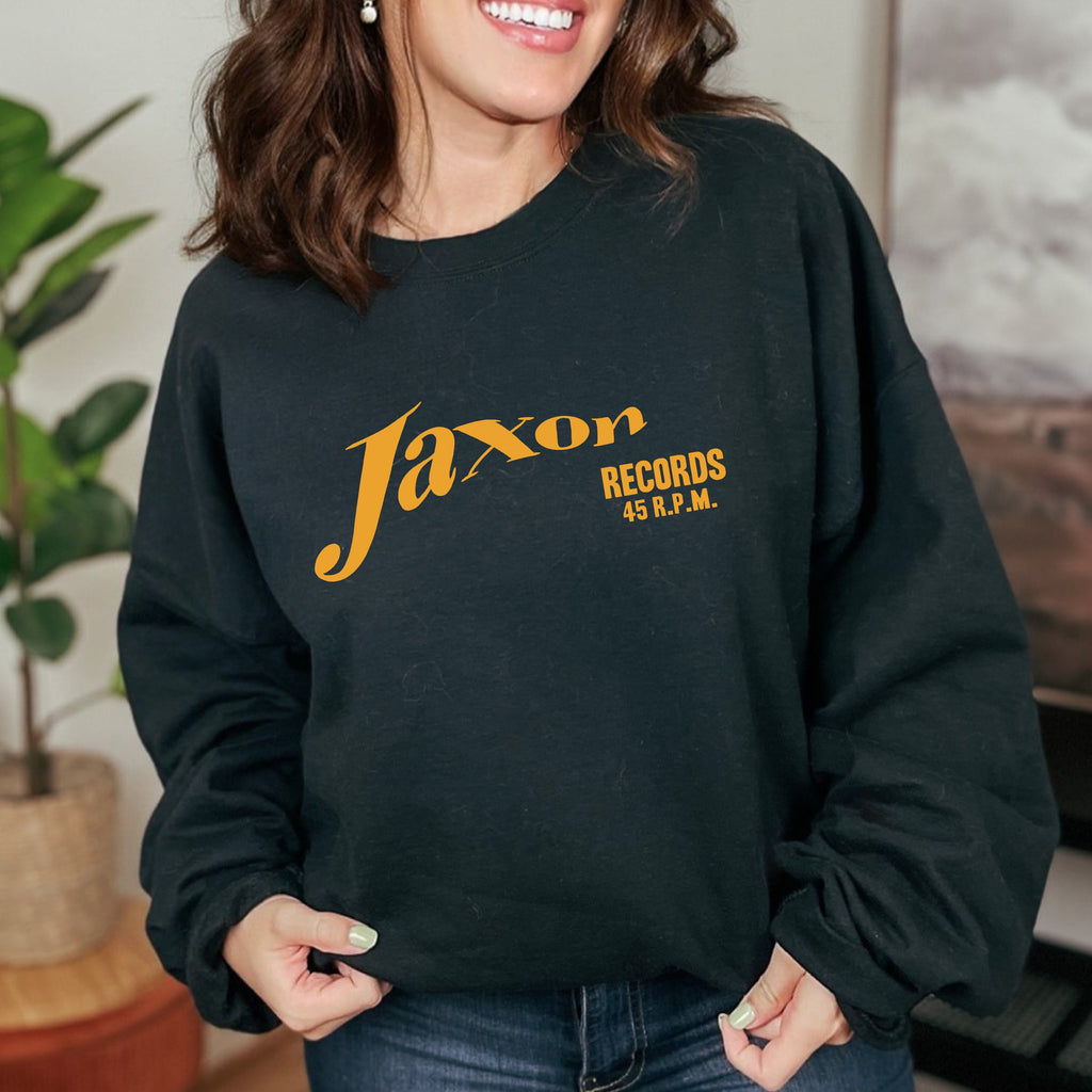 Jaxon Records Women's Unisex Black Sweatshirt