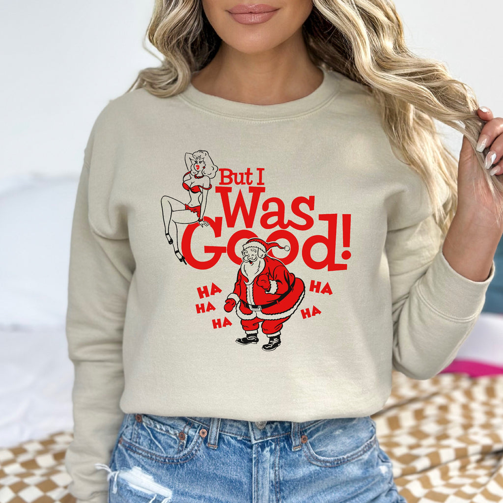 She Wasn’t Good This Year - Christmas - Women's Unisex Sweatshirt