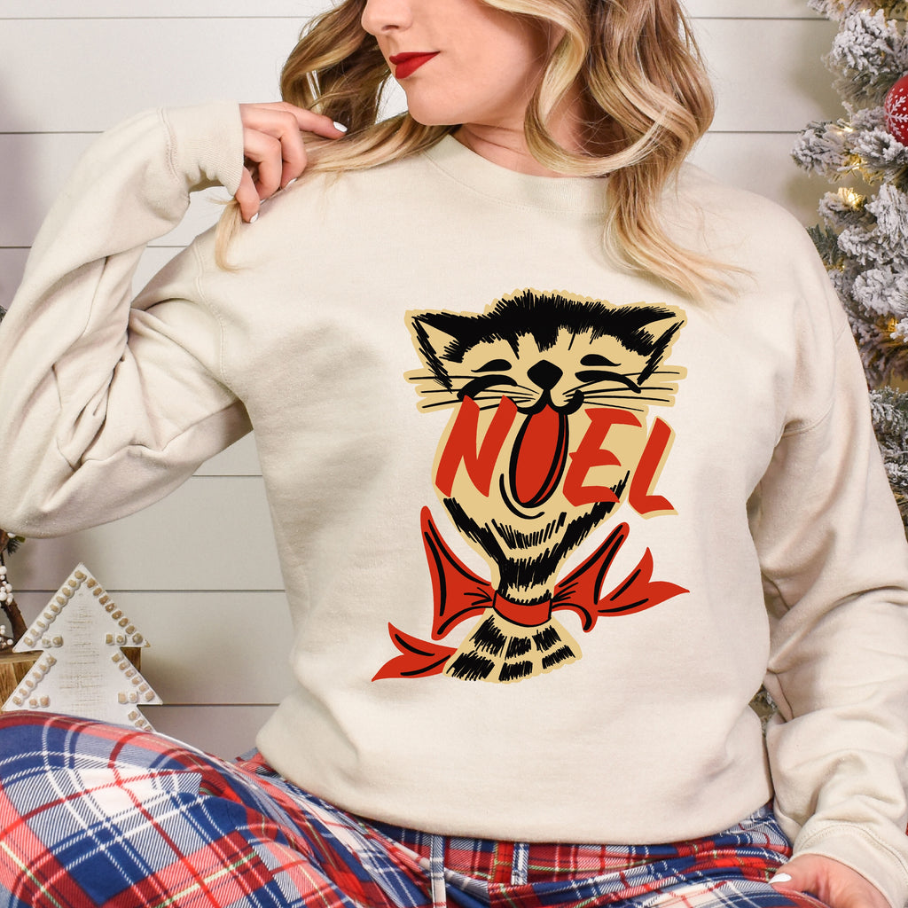 Noel Christmas Kitten Women's Unisex Sweatshirt