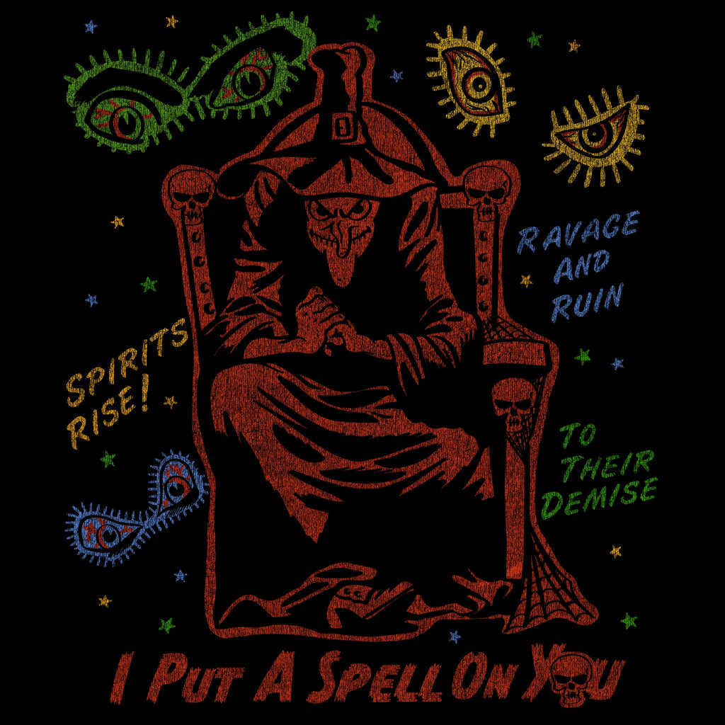 Vintage Halloween Witch - Ravage & Ruin - I Put a Spell on You - Soft Cotton Women's T-shirt