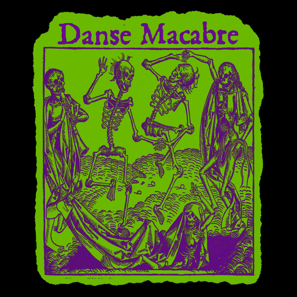 Danse Macabre - Dance of Death - Black Cotton Women's T-shirt