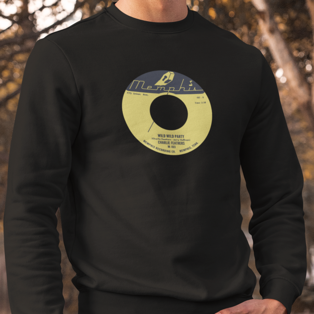 Memphis Records Black Unisex Sweatshirt