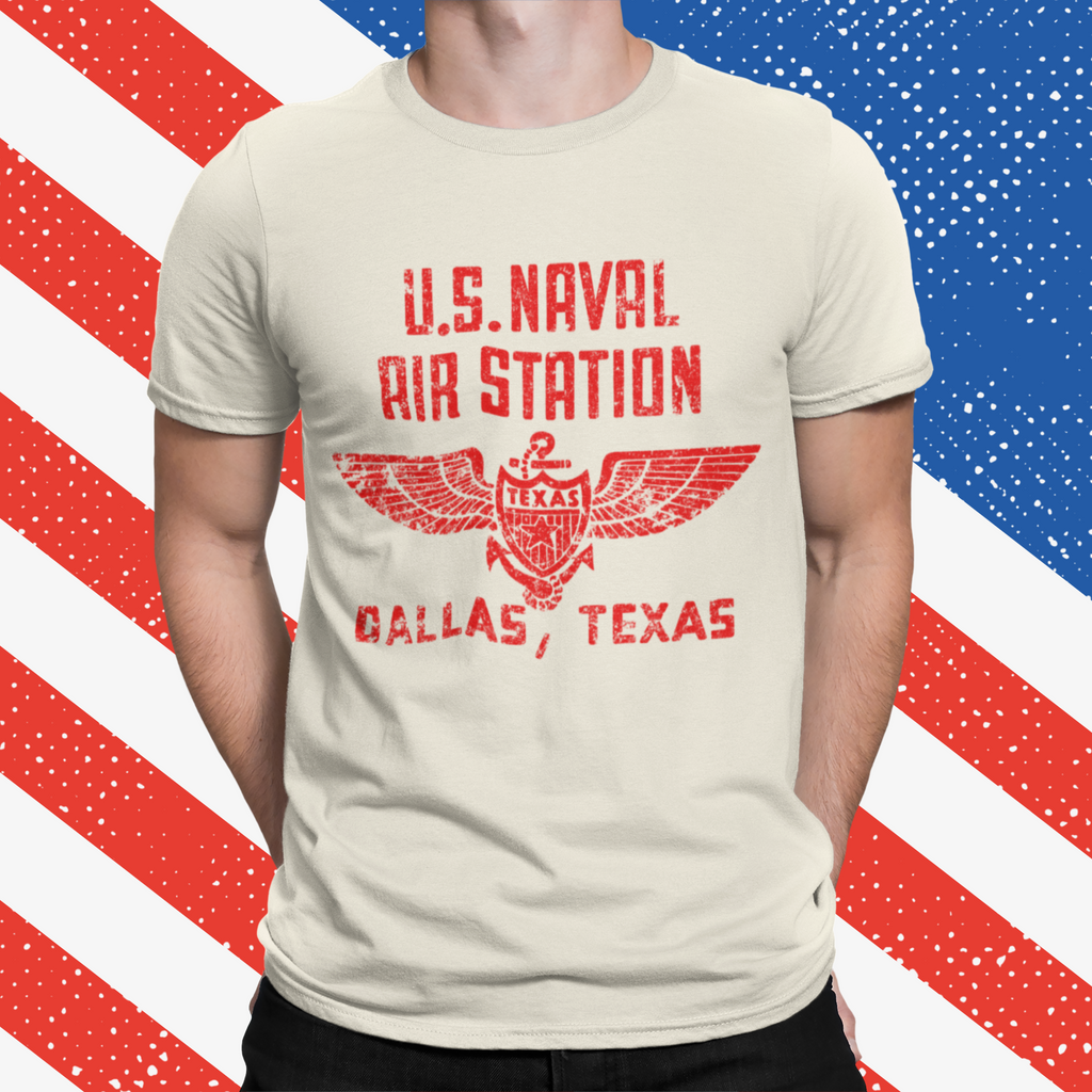 US Naval Dallas Texas Men's T-shirt