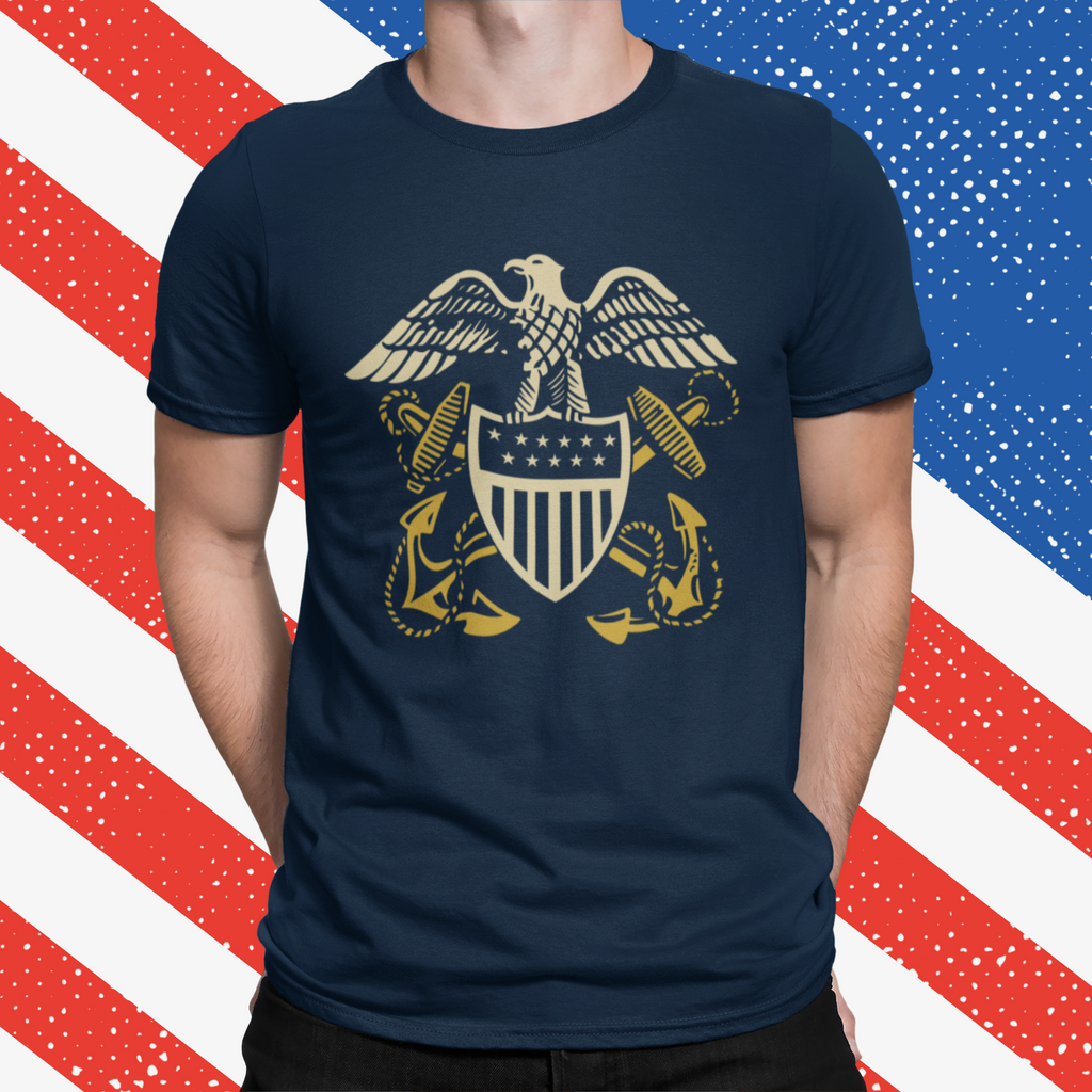 Vintage Logo US Navy Men's T-shirt