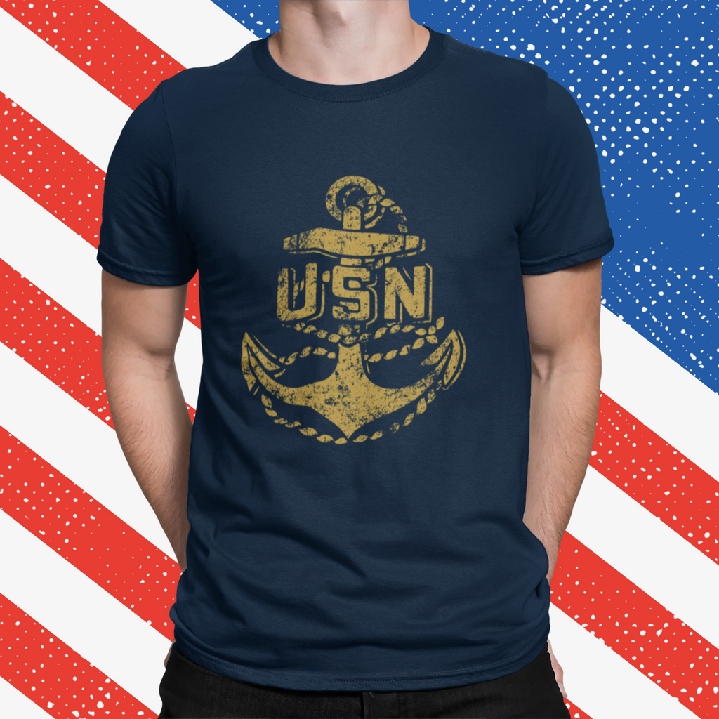 USN Vintage Logo Men's T-shirt
