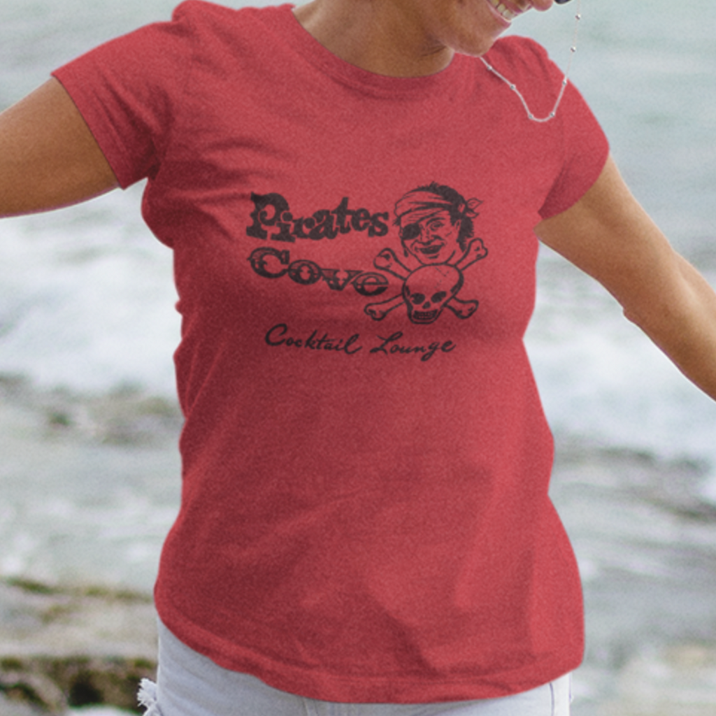 The Pirate Cove Cocktail Lounge Vintage Reproduction Women's T-shirt