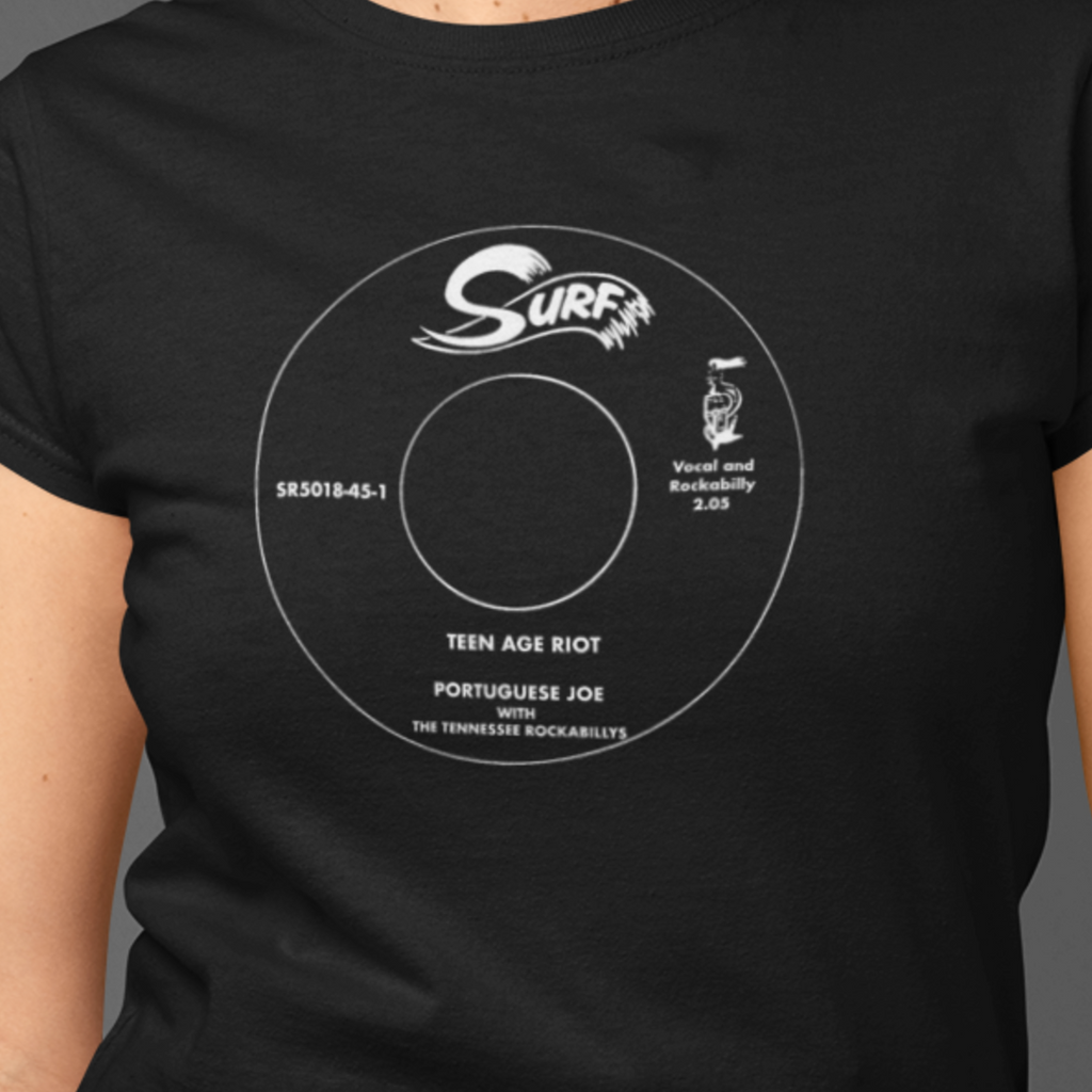 Surf Records Premium Cotton Women's T-shirt