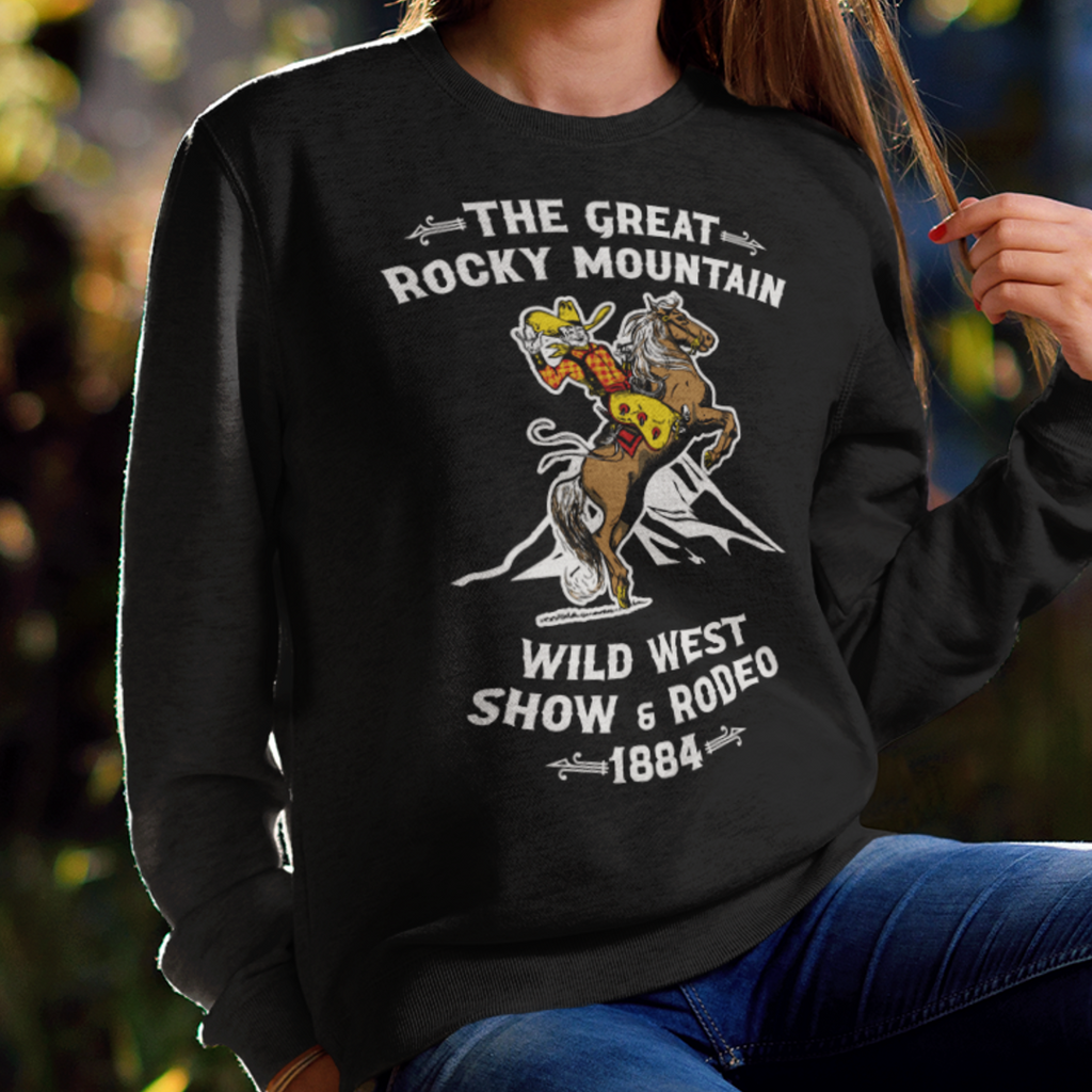 The Great Rocky Mountain Wild West Show Unisex Premium Sweatshirt