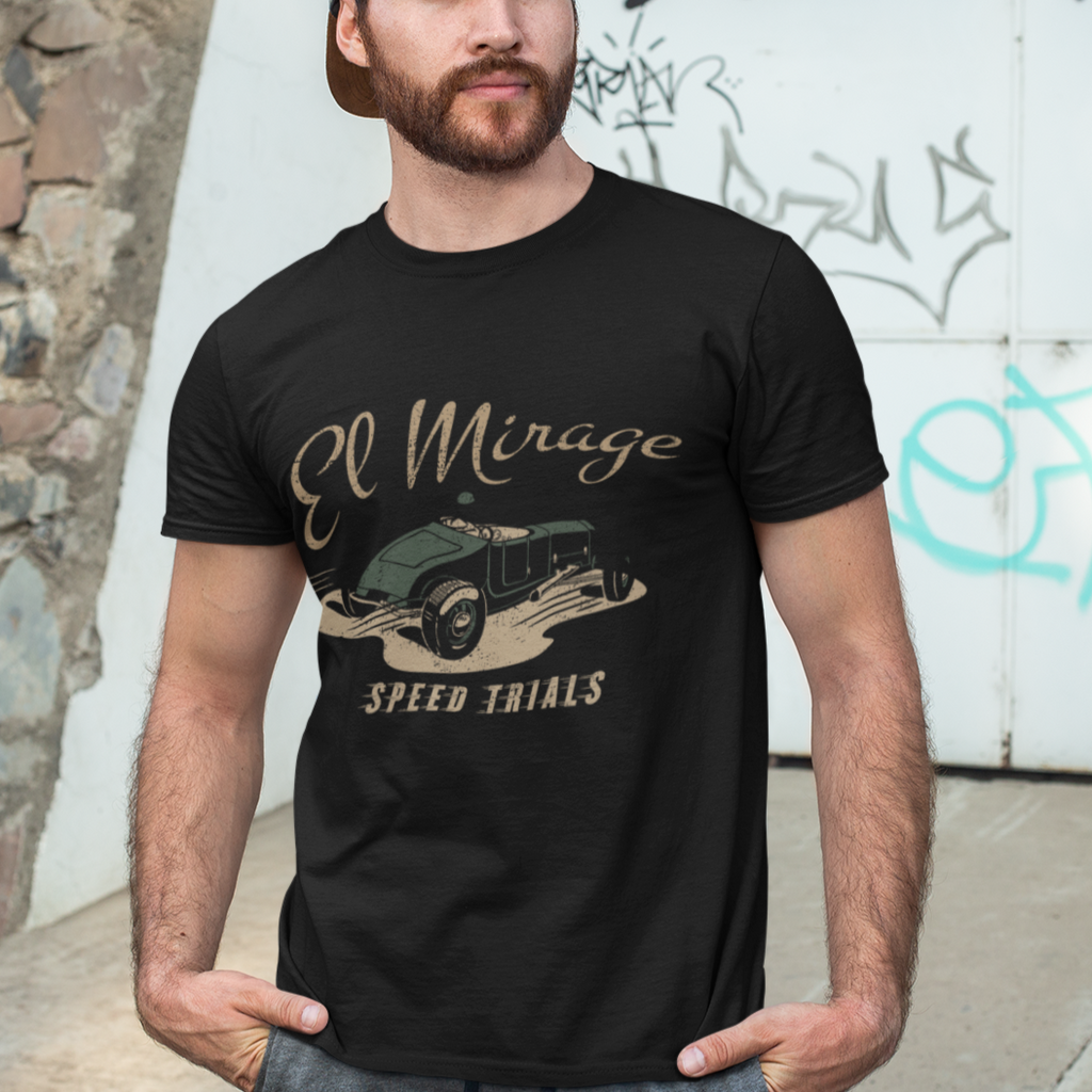 El Mirage Men's Black T-shirt