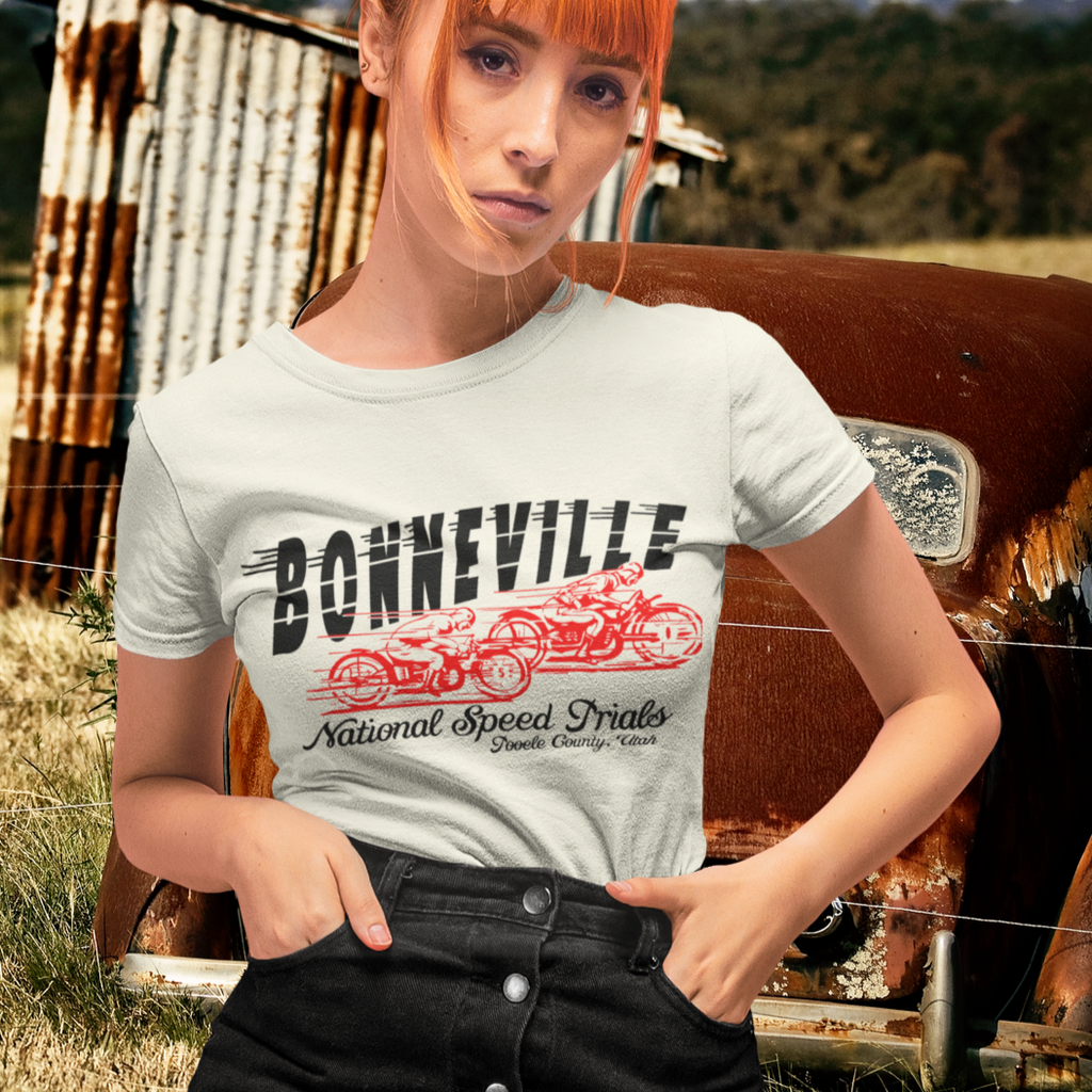 Bonneville Speed Trials Ladies T-shirt
