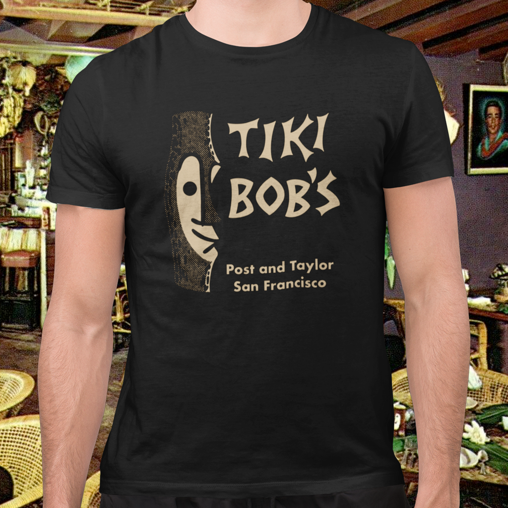 Tiki Bob Premium Cotton Men's T-shirt