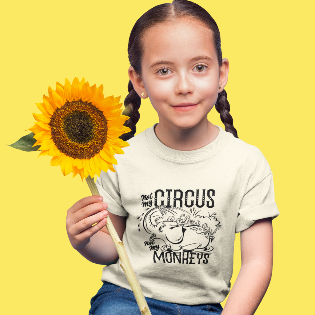 Not My Circus Not My Monkeys Youth Short Sleeve T-shirt