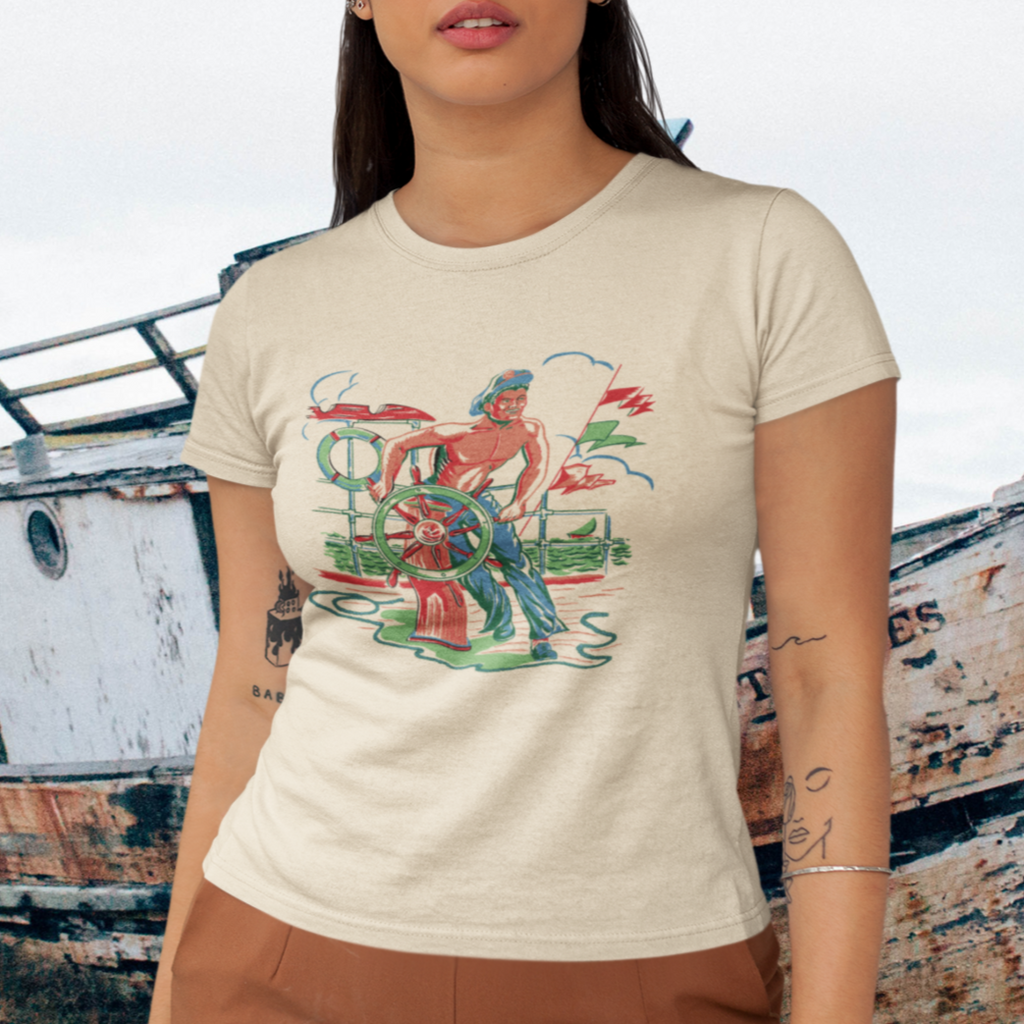 Sailor Vintage Repro Ladies T-shirt