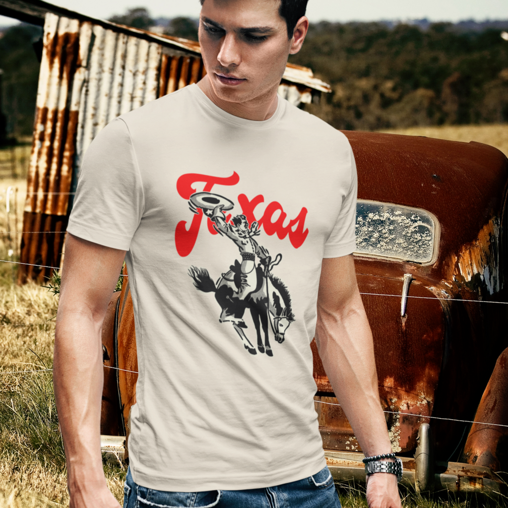 Texas Western Cowboy Men's T-shirt