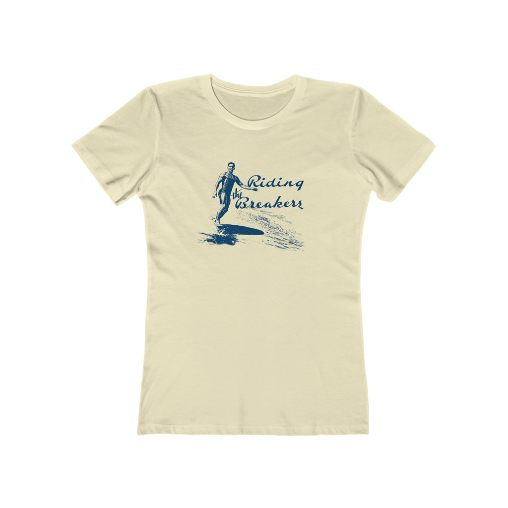 Ride The Breakers Ladies T-shirt Solid Natural