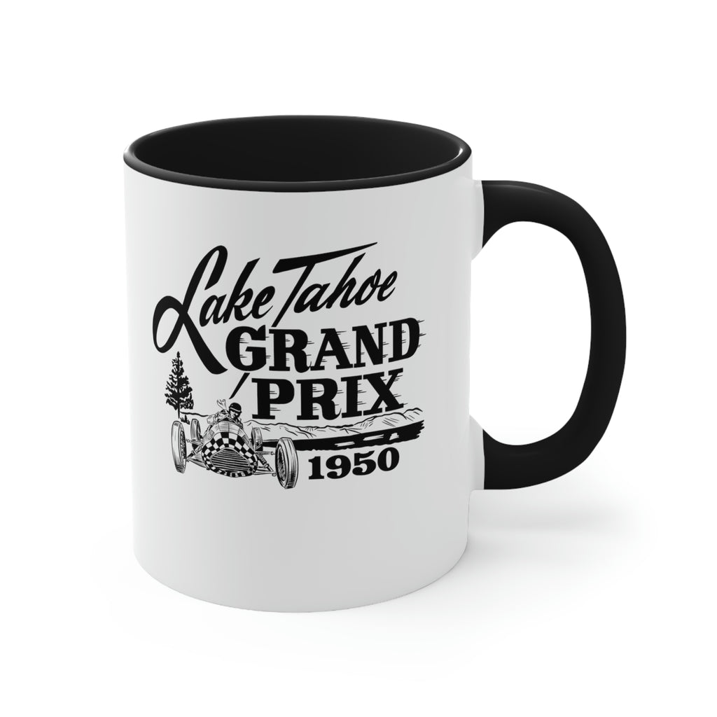 Lake Tahoe Grand Prix Coffee Mug, 11oz Black 11oz