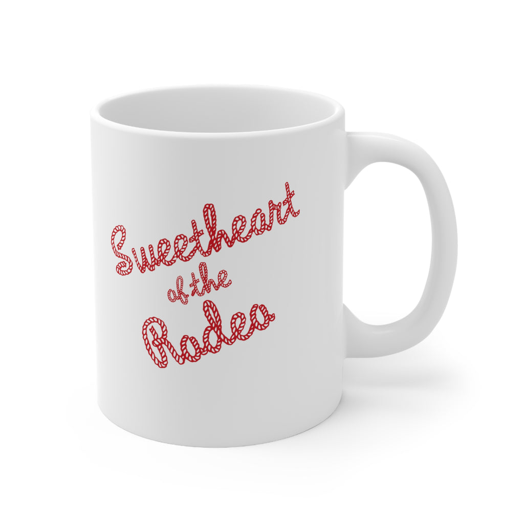 Sweetheart of the Rodeo White Ceramic Mug 11oz