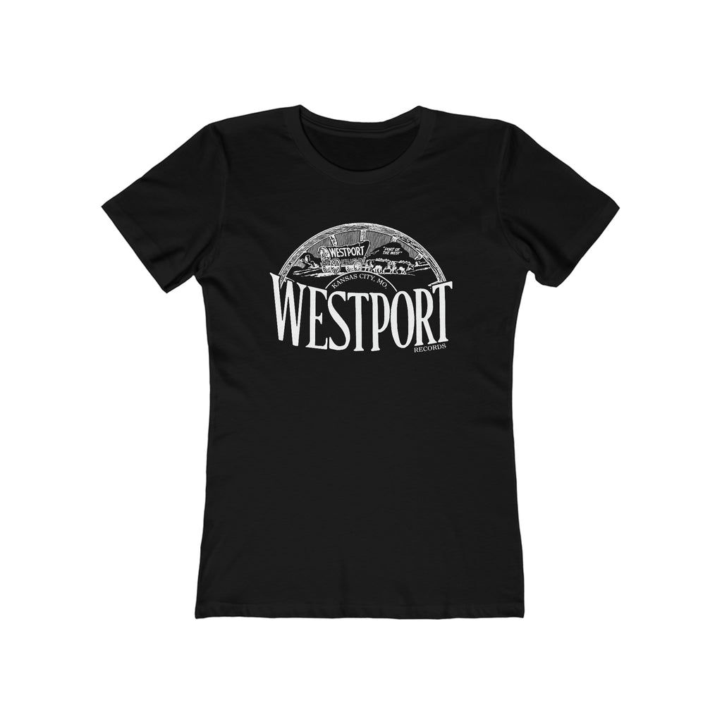 Westport Records Women's Premium Tee Solid Black