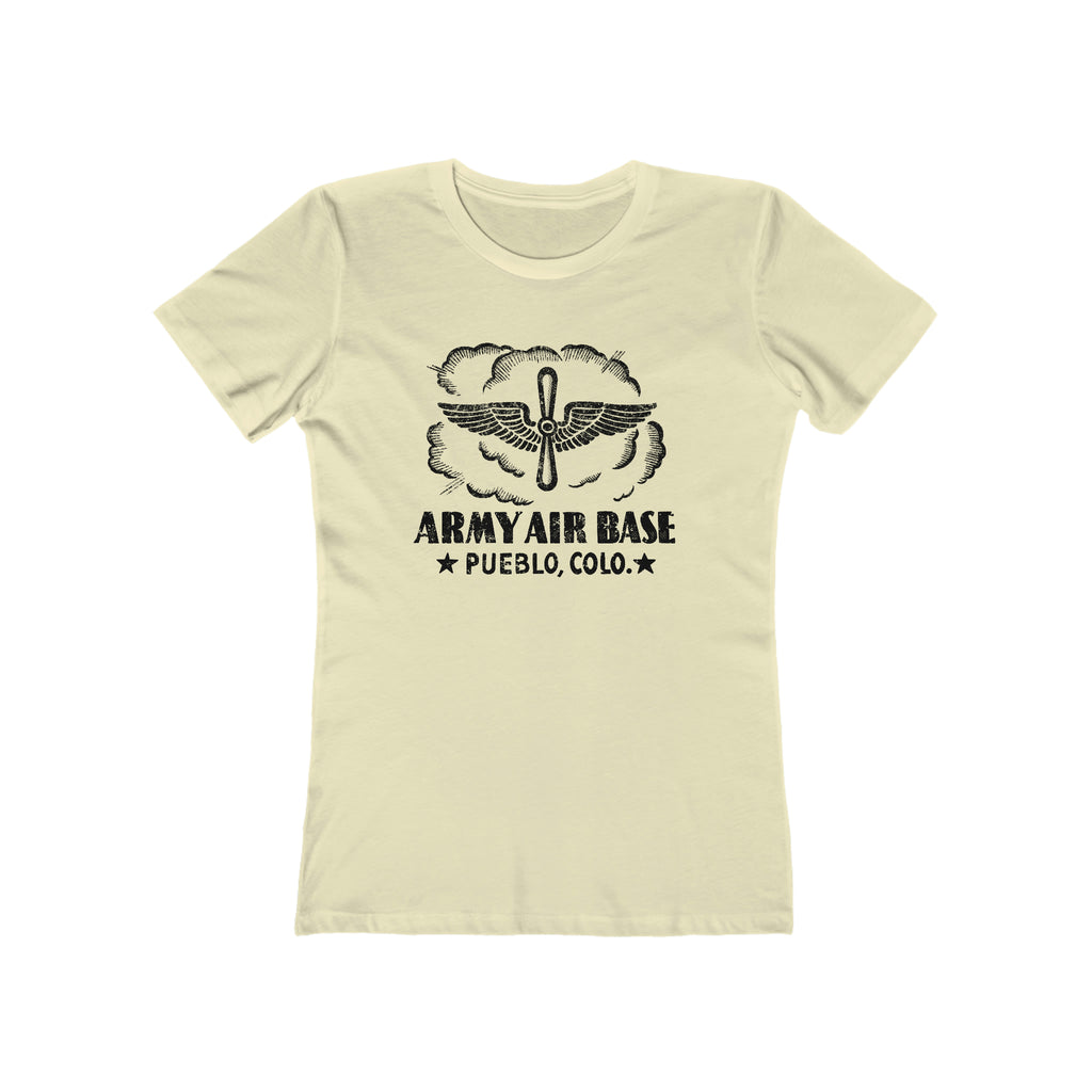 Pueblo Colorado Air Base Ladies T-shirt Solid Natural