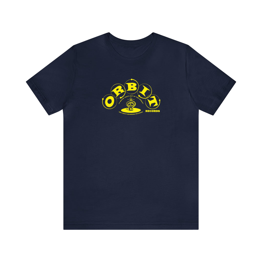 Orbit Records Men's Premium Tshirt Navy