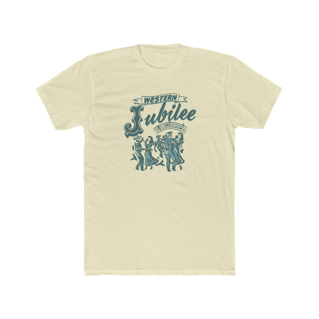 Western Jubilee Men's T-shirt Solid Natural